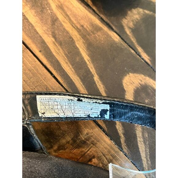 Vionic Sandals Women 8 Black Leather Orthotic Comfort Walking Travel Summer Shoe - Picture 2 of 9